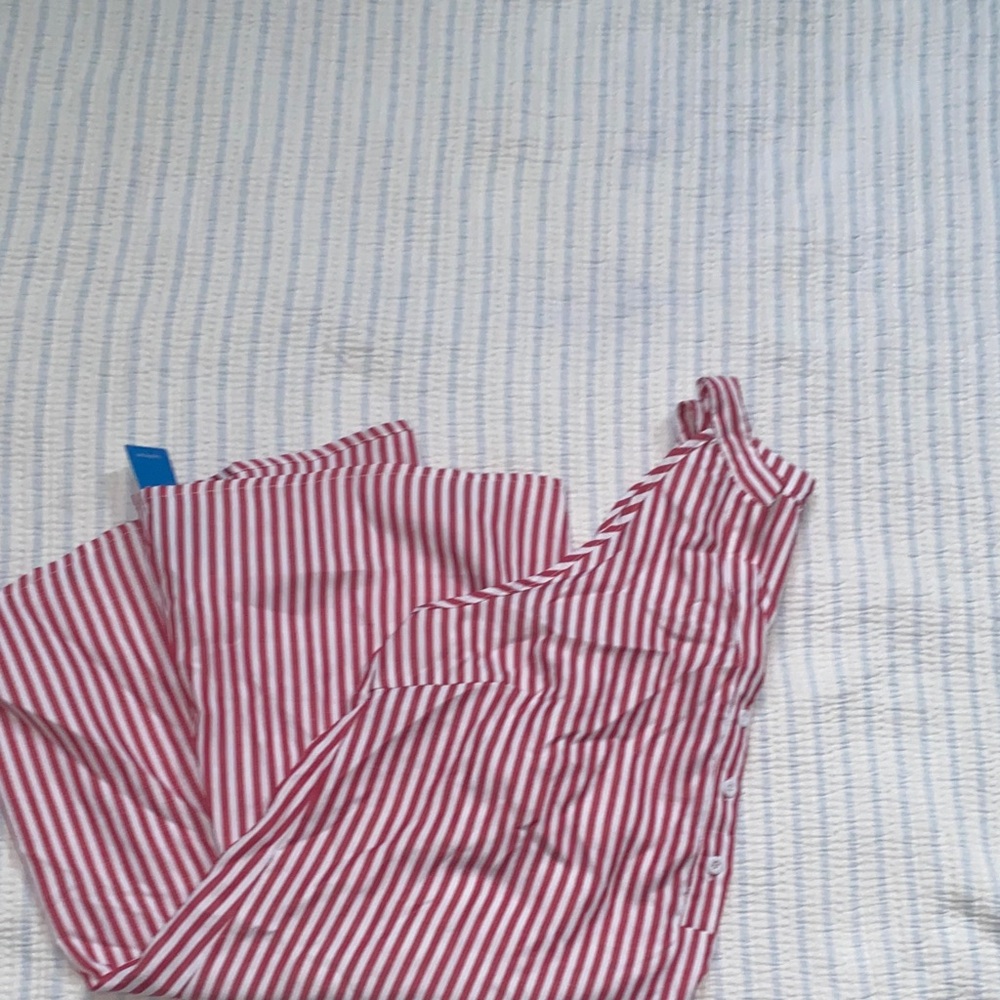 Cupshe Red and White Striped coverup NWT - Picture 8 of 10